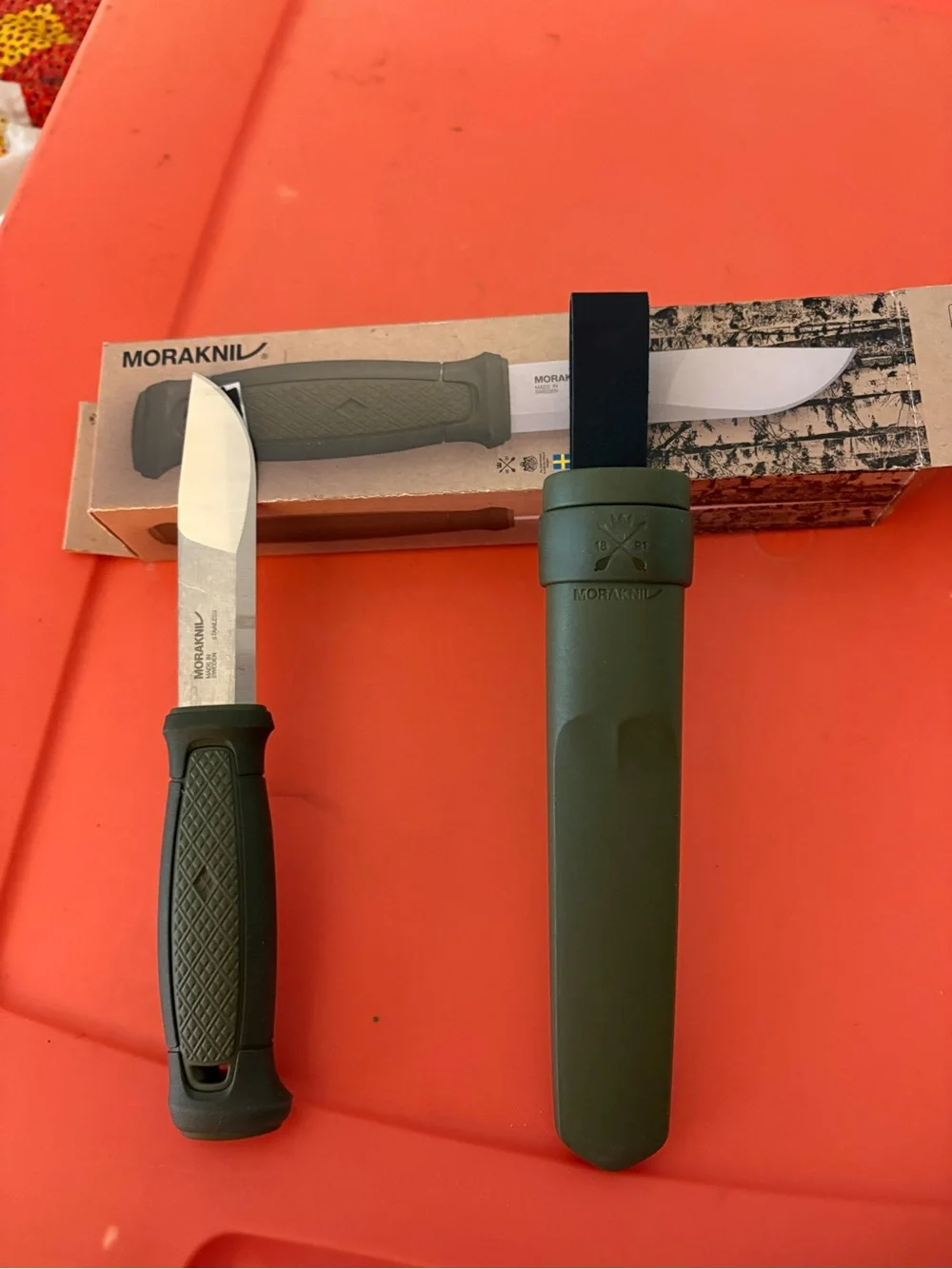 Morakin Fixed Blade Knife made in Sweden - Picture 4 of 7